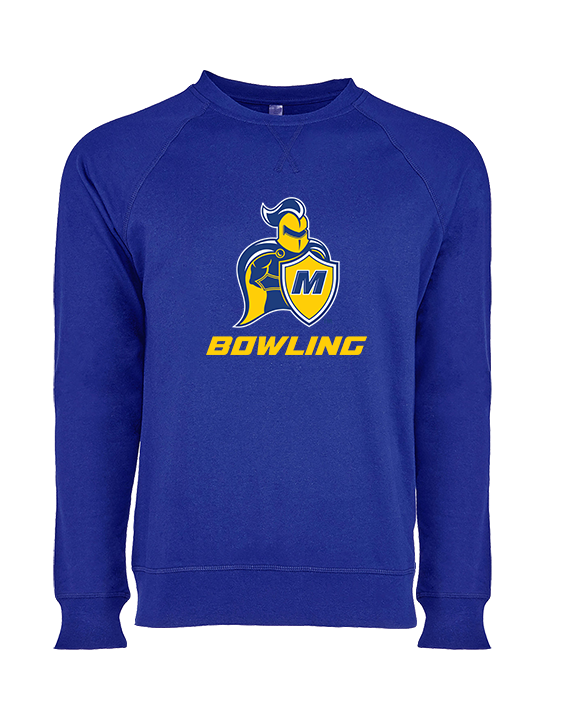 Madonna University Bowling - Crewneck Sweatshirt