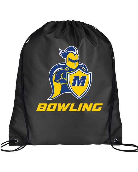 Madonna University Bowling - Drawstring Bag