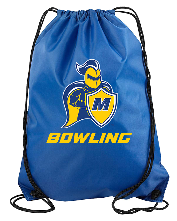 Madonna University Bowling - Drawstring Bag