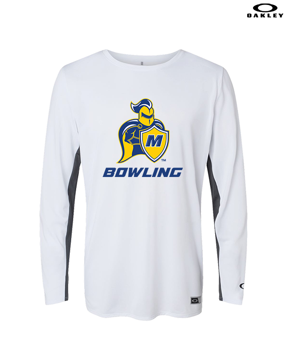 Madonna University Bowling - Mens Oakley Longsleeve