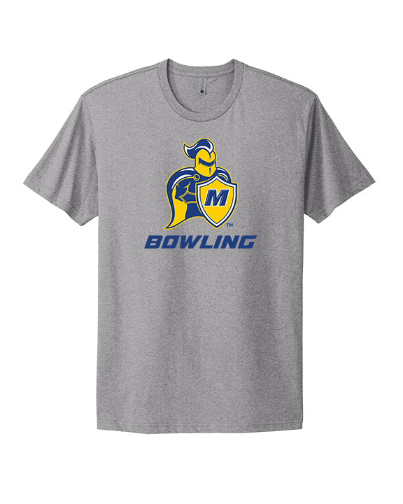 Madonna University Bowling - Mens Select Cotton T-Shirt