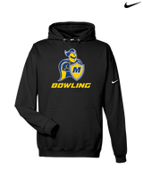 Madonna University Bowling - Nike Club Fleece Hoodie