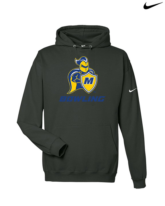Madonna University Bowling - Nike Club Fleece Hoodie