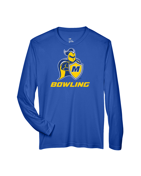 Madonna University Bowling - Performance Longsleeve