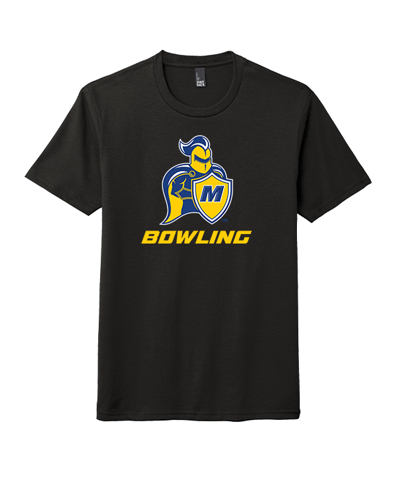 Madonna University Bowling - Tri-Blend Shirt