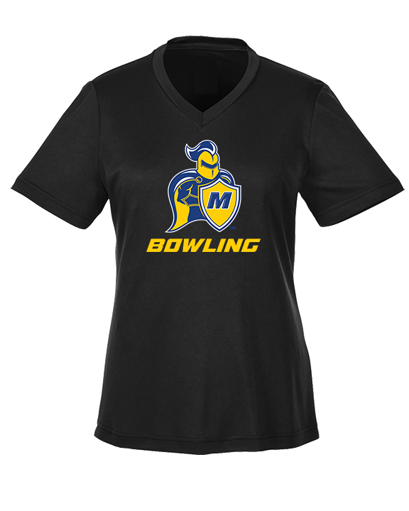 Madonna University Bowling - Womens Performance Shirt