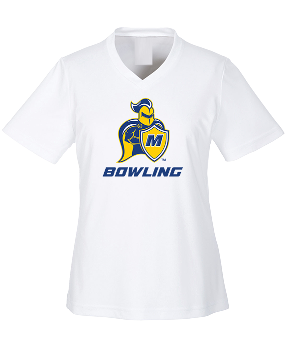 Madonna University Bowling - Womens Performance Shirt