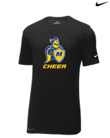 Madonna University Cheer - Mens Nike Cotton Poly Tee