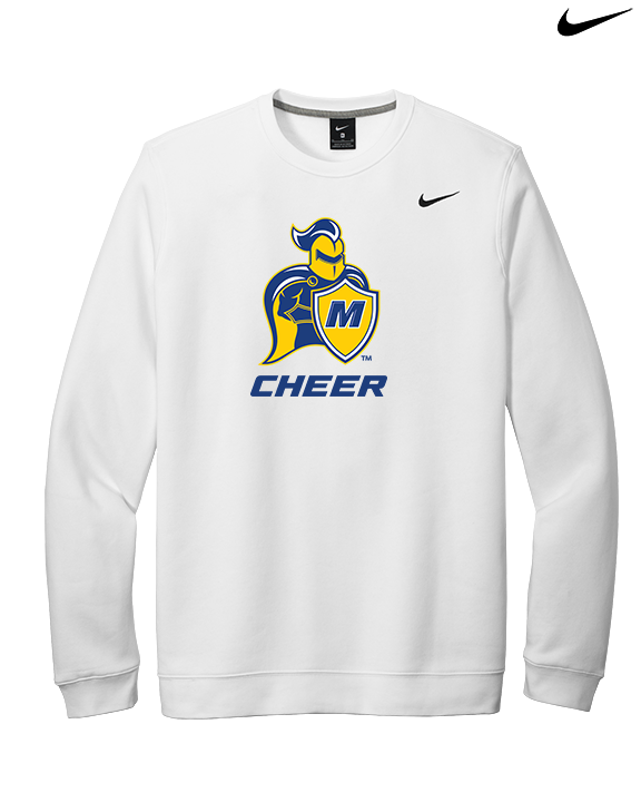 Madonna University Cheer - Mens Nike Crewneck