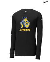 Madonna University Cheer - Mens Nike Longsleeve