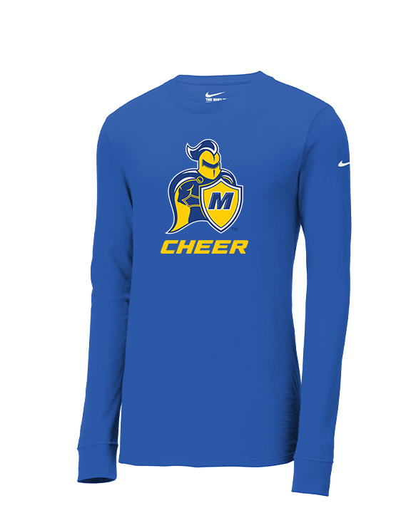 Madonna University Cheer - Mens Nike Longsleeve