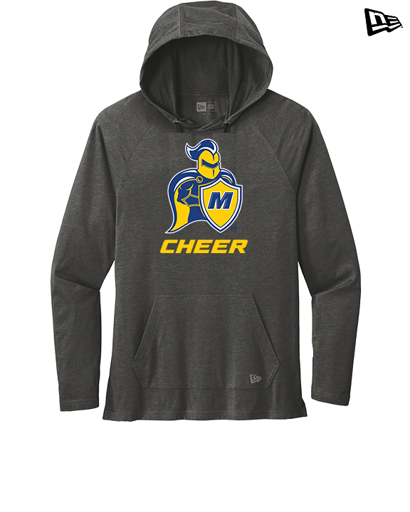 Madonna University Cheer - New Era Tri-Blend Hoodie