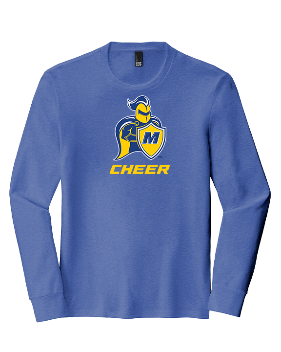 Madonna University Cheer - Tri-Blend Long Sleeve