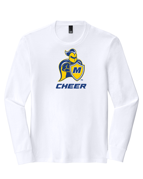 Madonna University Cheer - Tri-Blend Long Sleeve