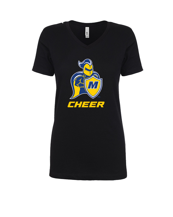 Madonna University Cheer - Womens Vneck