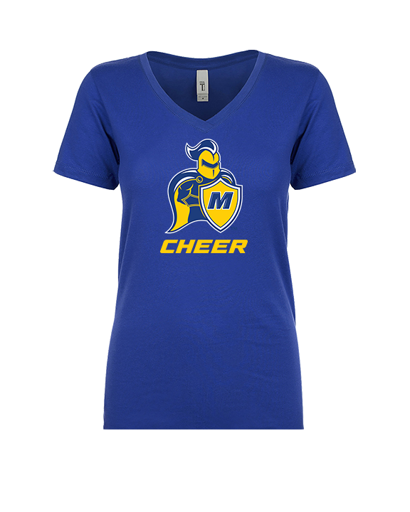 Madonna University Cheer - Womens Vneck