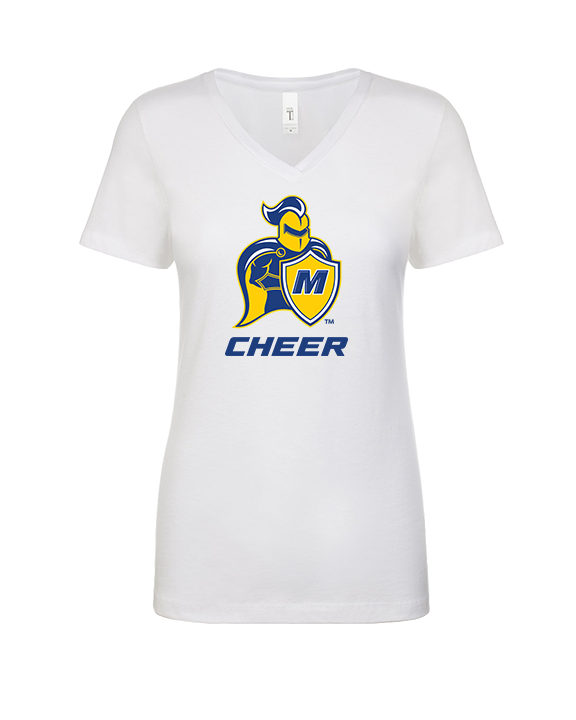 Madonna University Cheer - Womens Vneck
