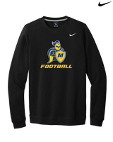 Madonna University Football - Mens Nike Crewneck
