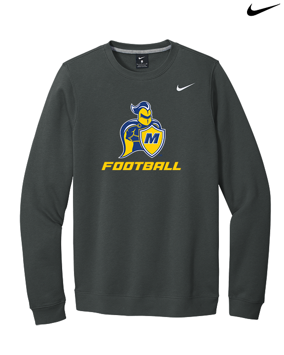 Madonna University Football - Mens Nike Crewneck