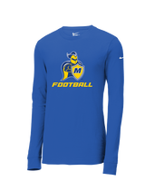 Madonna University Football - Mens Nike Longsleeve