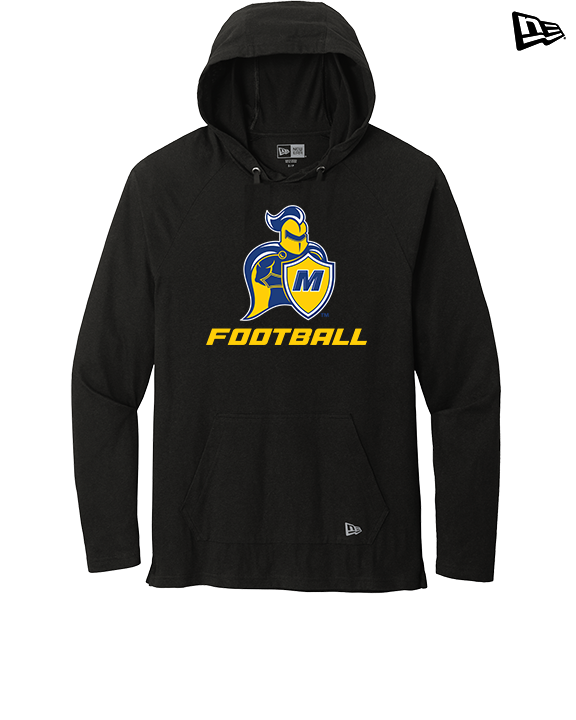 Madonna University Football - New Era Tri-Blend Hoodie