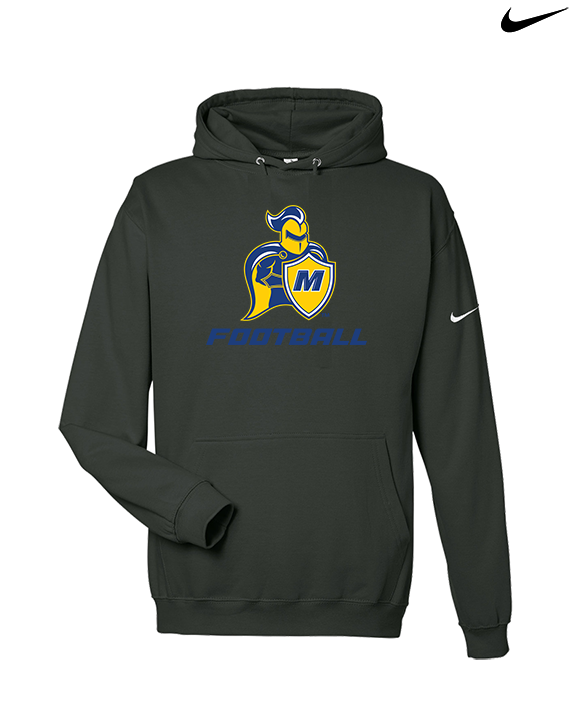 Madonna University Football - Nike Club Fleece Hoodie