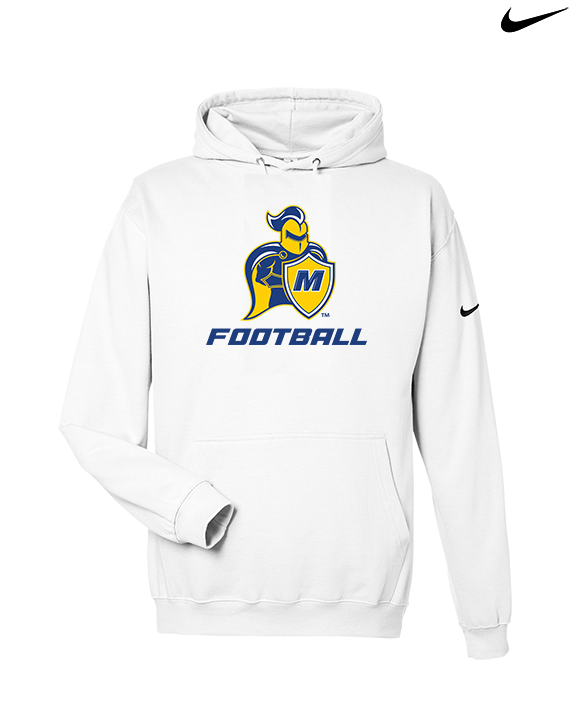 Madonna University Football - Nike Club Fleece Hoodie