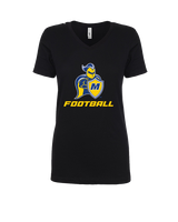 Madonna University Football - Womens Vneck
