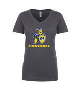 Madonna University Football - Womens Vneck