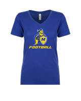 Madonna University Football - Womens Vneck