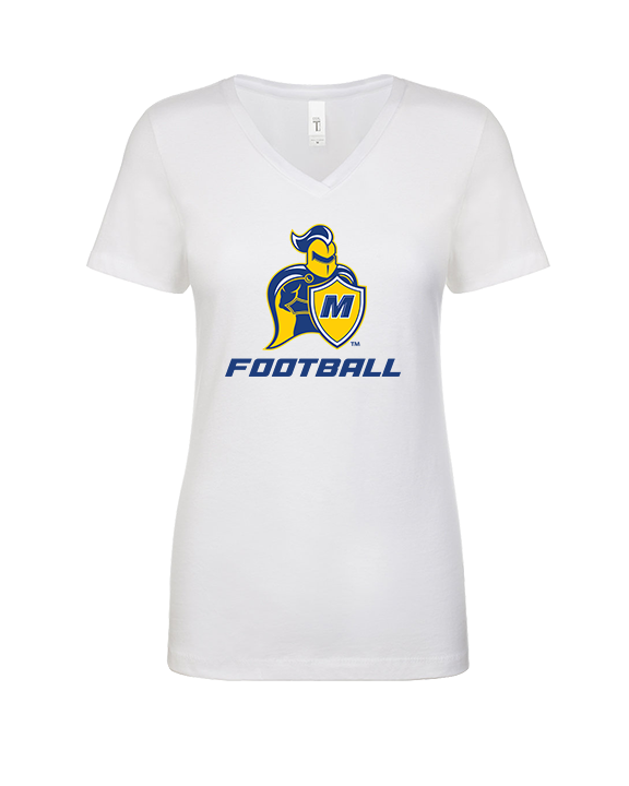 Madonna University Football - Womens Vneck