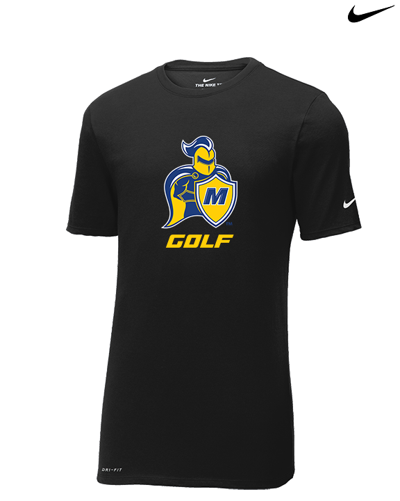 Madonna University Golf - Mens Nike Cotton Poly Tee