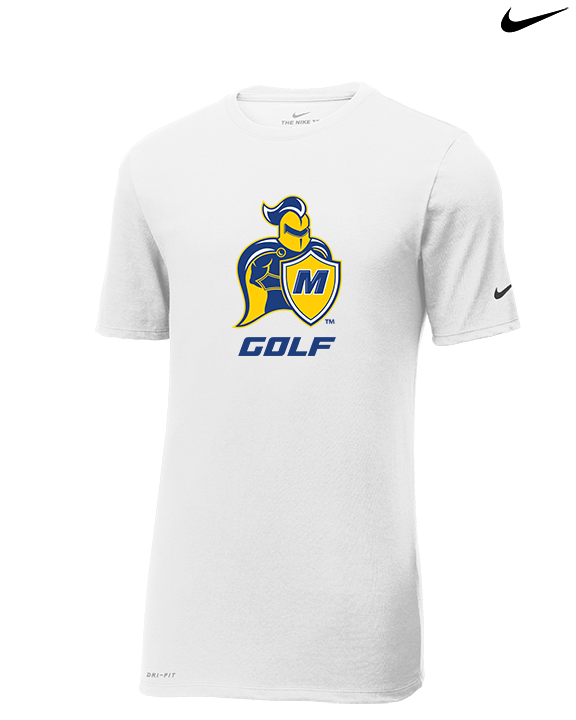 Madonna University Golf - Mens Nike Cotton Poly Tee