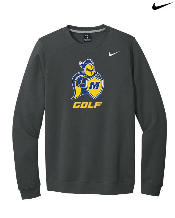 Madonna University Golf - Mens Nike Crewneck