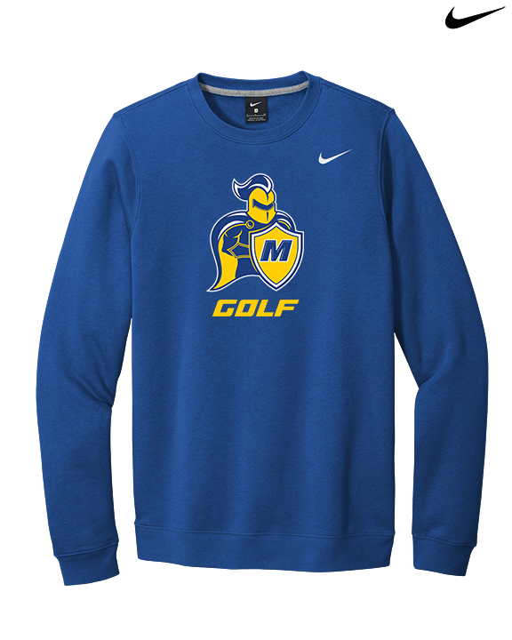 Madonna University Golf - Mens Nike Crewneck