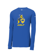 Madonna University Golf - Mens Nike Longsleeve