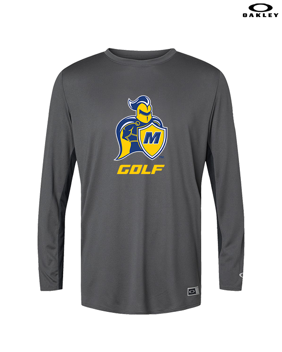 Madonna University Golf - Mens Oakley Longsleeve