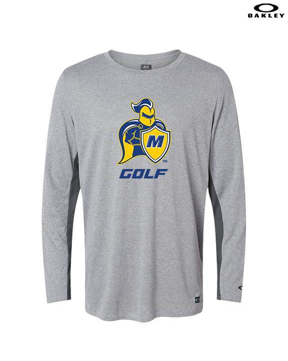Madonna University Golf - Mens Oakley Longsleeve