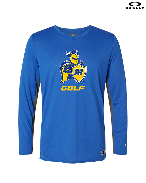 Madonna University Golf - Mens Oakley Longsleeve