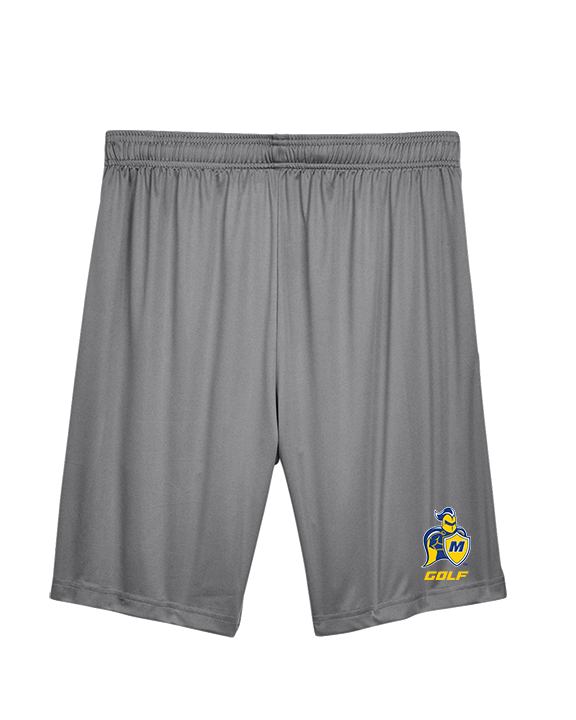 Madonna University Golf - Mens Training Shorts with Pockets