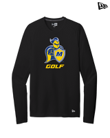 Madonna University Golf - New Era Performance Long Sleeve
