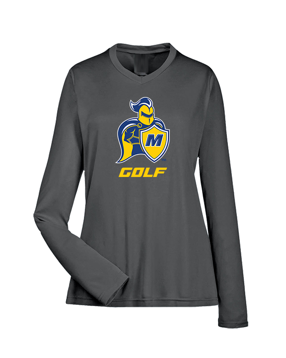 Madonna University Golf - Womens Performance Longsleeve