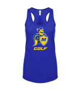 Madonna University Golf - Womens Tank Top