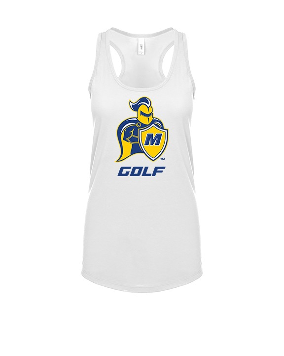 Madonna University Golf - Womens Tank Top