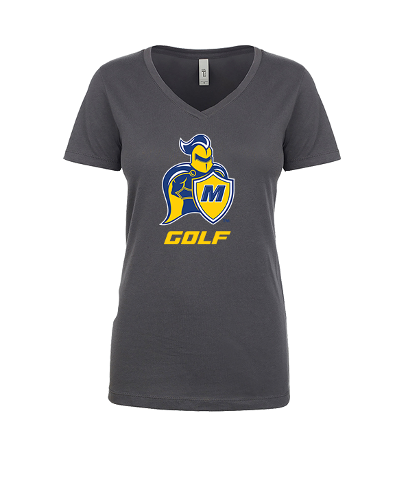 Madonna University Golf - Womens Vneck