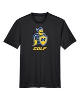 Madonna University Golf - Youth Performance Shirt