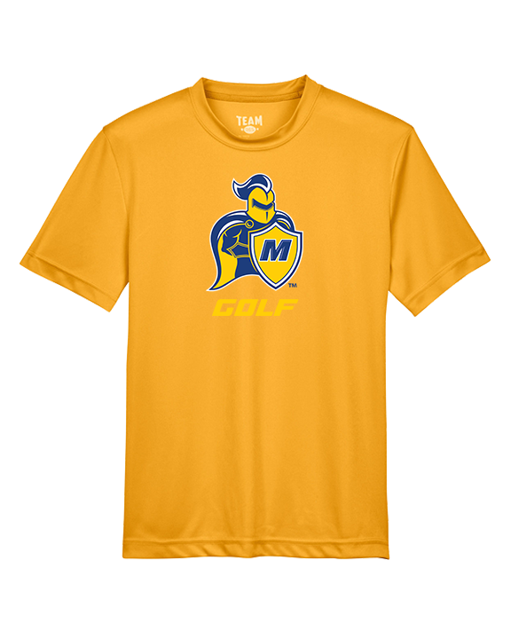 Madonna University Golf - Youth Performance Shirt