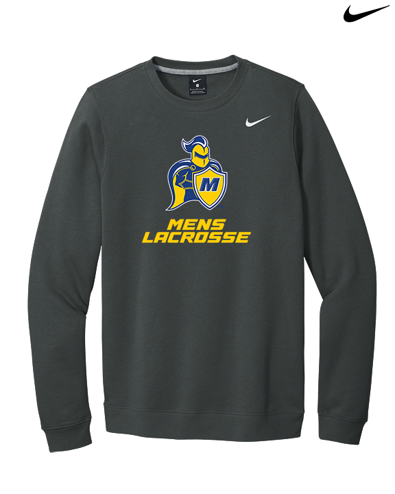 Madonna University Mens Lacrosse - Mens Nike Crewneck
