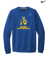 Madonna University Mens Lacrosse - Mens Nike Crewneck