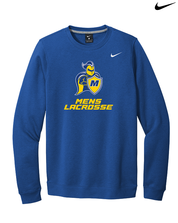 Madonna University Mens Lacrosse - Mens Nike Crewneck